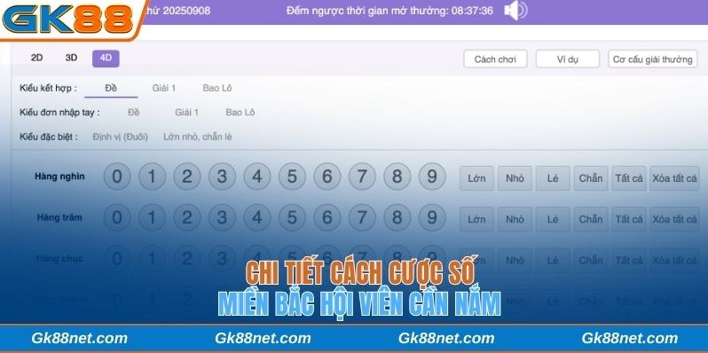 Chi tiết cách cược số miền Bắc hội viên cần nắm