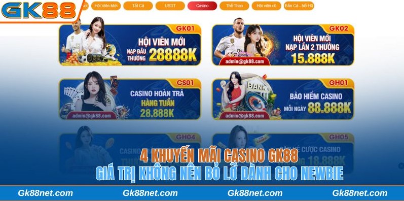 khuyến mãi casino